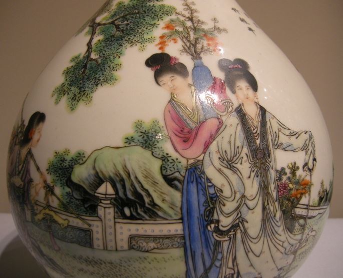 Wang Xiaotang - Large bottle vase | MasterArt